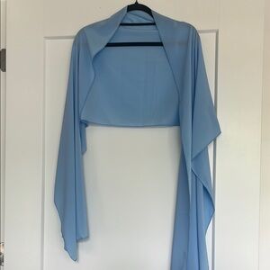 Amazon Light Blue Scarf Wrap